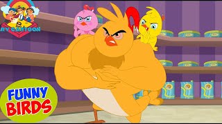 Funny Birds | 63 | Eena Meena Deeka | Cartoons For Kids | Comedy Cartoon For Kids | ARY Cartoon Xoom