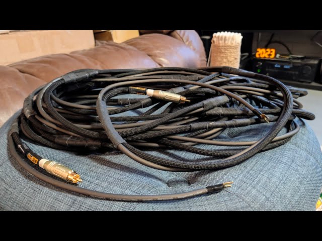 Subwoofer RCA Cable Shielded Quality wire and connector. How to