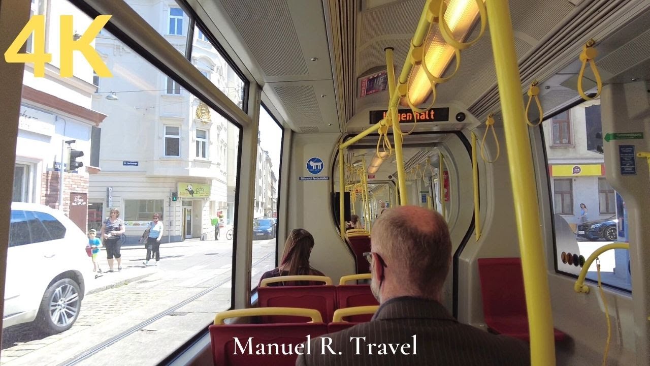Vienna Tram Ride, Line 41 from Pötzleinsdorf to Michelbeuern, Public Transport Austria