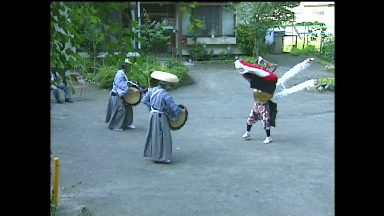 １９９３年旧川井村　箱石鹿踊