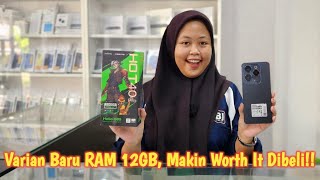 Varian Baru RAM 12GB, Infinix HOT 40 Pro Makin Worth It Dibeli!! Unbox
