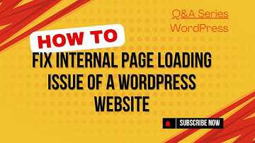 WordPress Website keep loading and loading, how to FIX this issue ? | WP Q&A Series