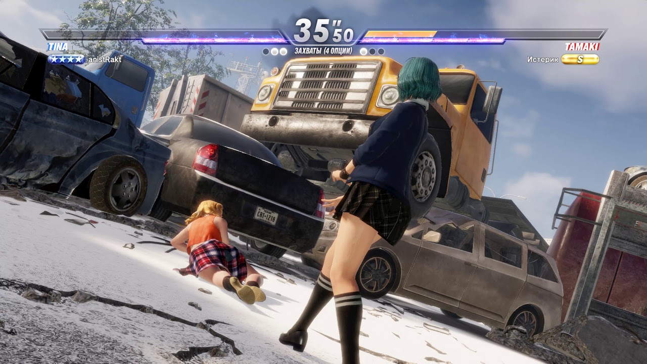 DOA6, anistRakt, Tina Vs Истерик, Tamaki, 4k