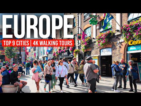 London, Vương quốc Anh | Amsterdam | Tour Đi Bộ 4K