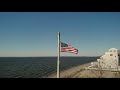 Elsinboro Point / Oakwood beach NJ DJI Mavic Air Drone Footage &amp; Sermon Part 8 Job 38:11; 2Kings 18