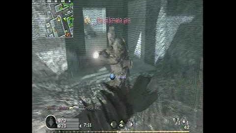 Epic Knife Fail on COD 4: BTrain012