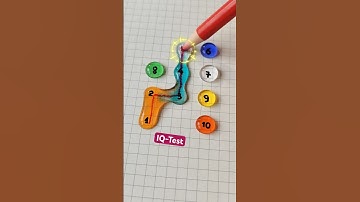 Nối các giọt nước từ 1 đến 10 #iqtest #quiz #games #shorts