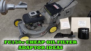 John Deere 14SB JX75 Oil Filter Adaptor Alternative (w/slight mods?)