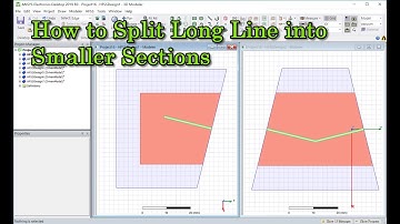 How to Split Long Line into Smaller Sections