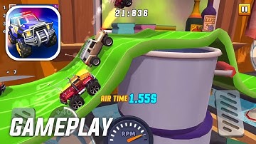 Nitro Jump Racing - Gameplay (Android, iOS) [HD]