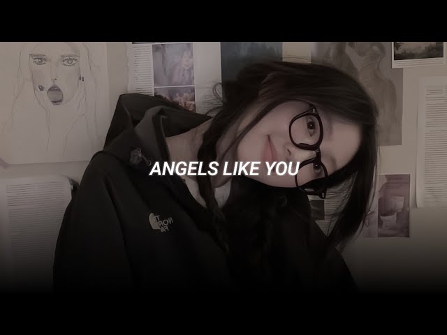 🎧 angels like you - miley cyrus (sped up + reverb) [audio edit] class=