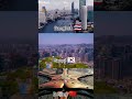 Bangkok 🇹🇭 Vs Seoul 🇰🇷 Vs Beijing 🇨🇳 comparison #shorts