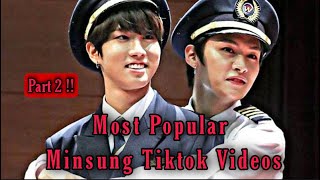 Most Popular Minsung Tiktok Videos | Minsung Tension Part 2 !!