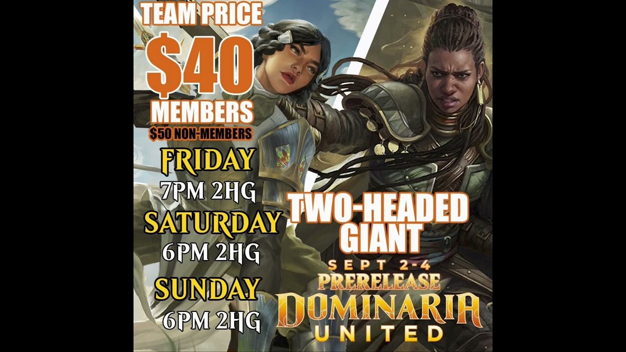Dominaria United Prerelease!