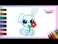 Cómo dibujar un CONEJO kawaii - dibujos Paso a paso
