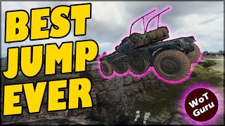 World of Tanks: BEST JUMP EVER | Clearing an "Impossible" Valley Jump on Overlord screenshot 5