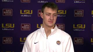 Max Johnson after LSU&#39;s win over Florida
