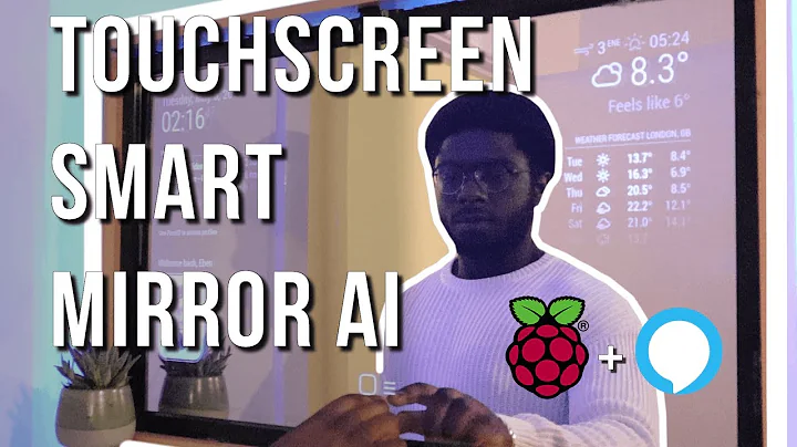 Smart Mirror Touchscreen (with Face ID) using Raspberry Pi 4 | Full Tutorial