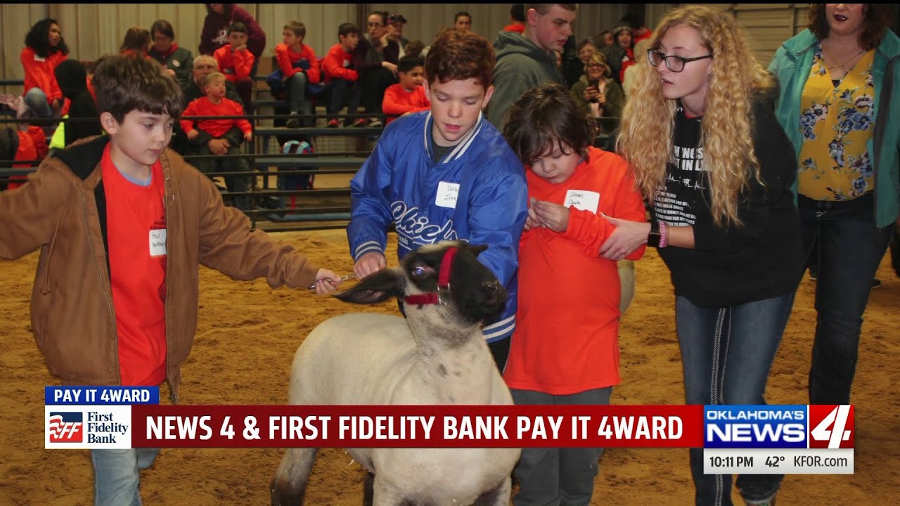 newspaper mockup A special Oklahoma FFA chapter holds a special stock show