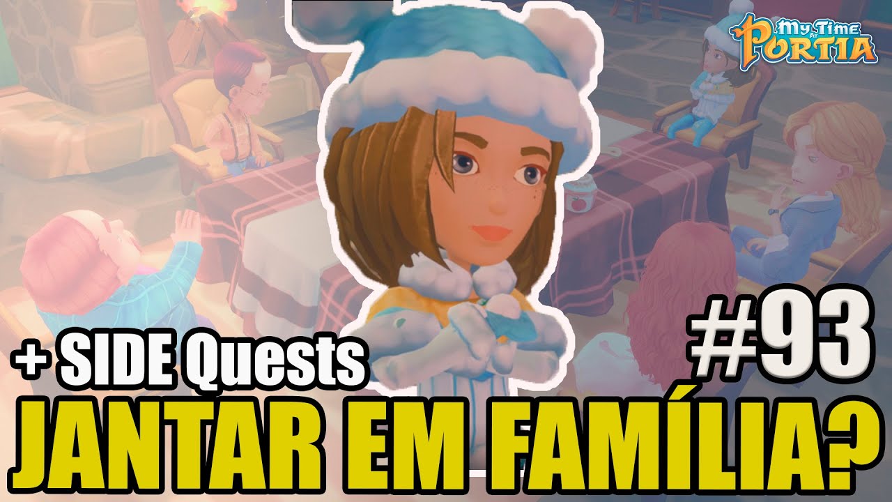 MY TIME AT PORTIA Side Quests (missões secundárias) e jantar em
