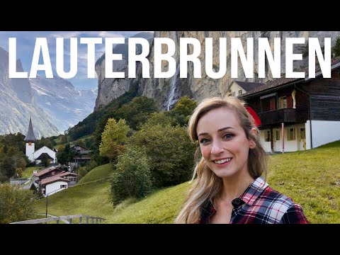 A day in Lauterbrunnen Valley (Our Switzerland Tour & Vlog!)