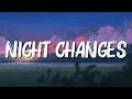 Night Changes - One Direction   (Lyrics) || Ava Max , The Walters... (MixLyrics)