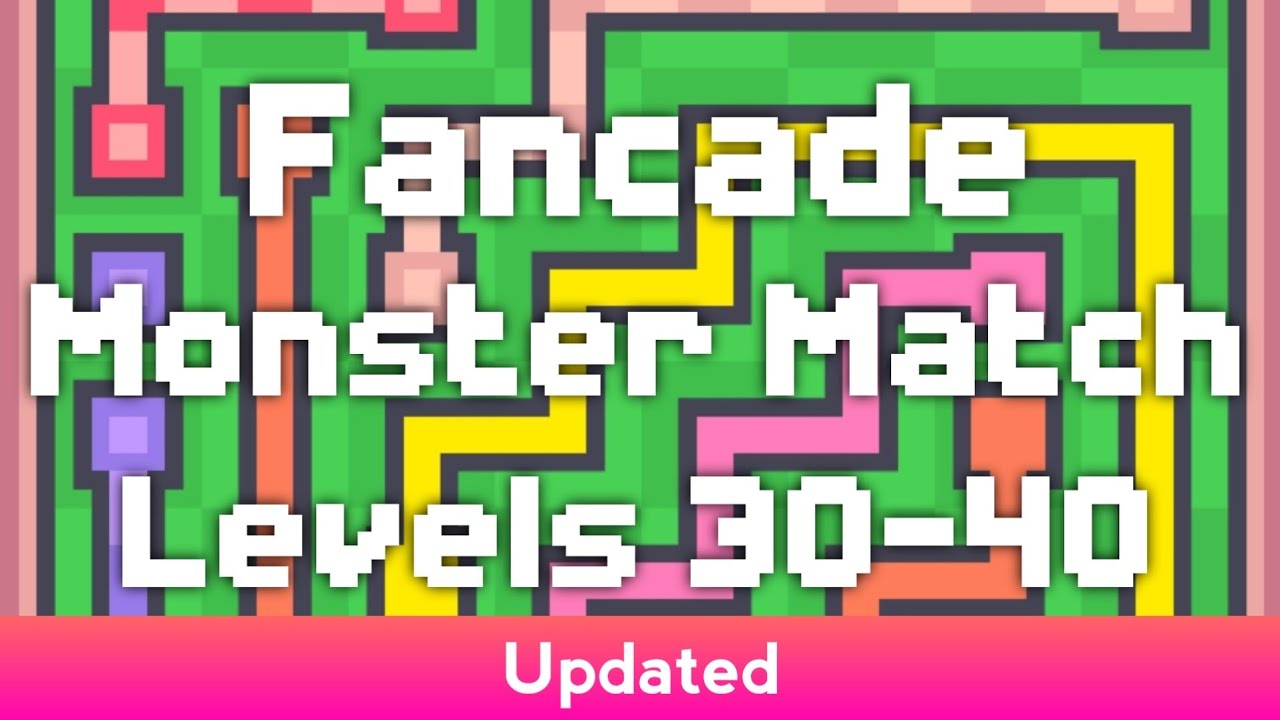 Fancade | Monster Match - Levels 30-40