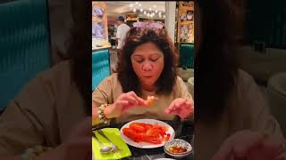Asmr satisfying eating wasabi prawn #asmr #satisfying #short Asmr satisfying eating wasabi prawn #asmr #satisfying #short