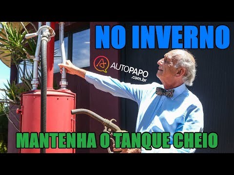 Vídeo: É ruim deixar seu tanque de gasolina acabar no inverno?