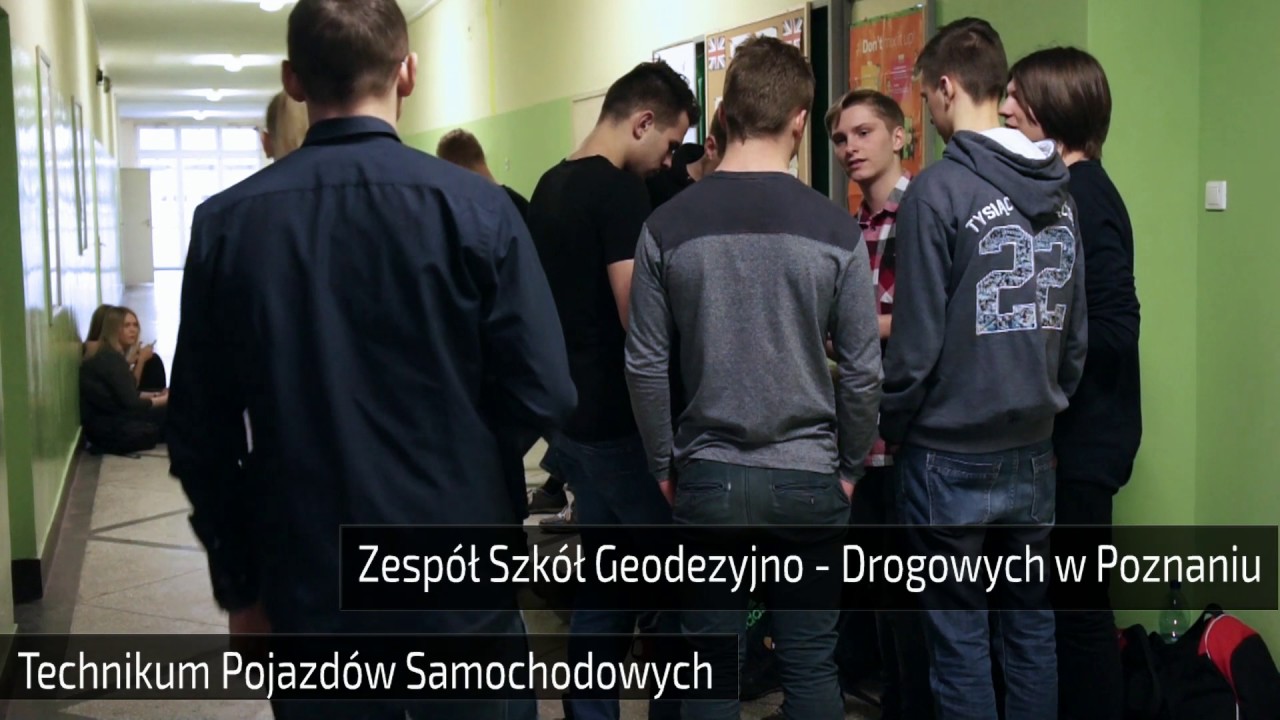 Film reklamowy szkoły: Zespół Szkół Geodezyjno - Drogowych w Poznaniu
