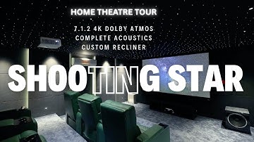 Luxury Home Theatre Tour by Olympic Home Theatres | Dolby Atmos 7.1.2, 4K UHD, Fiber Optic Ceiling