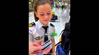 She Got to Enter the Pilot’s Cockpit! ✈️😱
