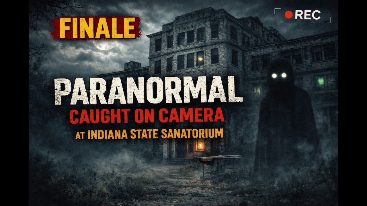 FINALE - WE RAN OUT FAST!!  PARANORMAL CAUGHT ON CAMERA AT INDIANA STATE SANATORIUM