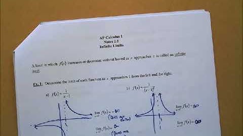 9/22/2017 Intermediate Value Theorem and Infinite Limits