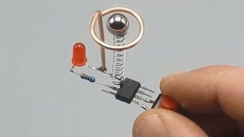 How to Make a DIY Vibration Sensor with the Ne555 chip | DIY Electronics Projects