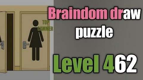 braindom draw puzzle level 462 gameplay walkthrough Solution