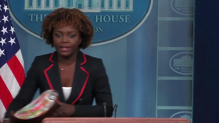 White House Briefing With Press Secretary Karine J...