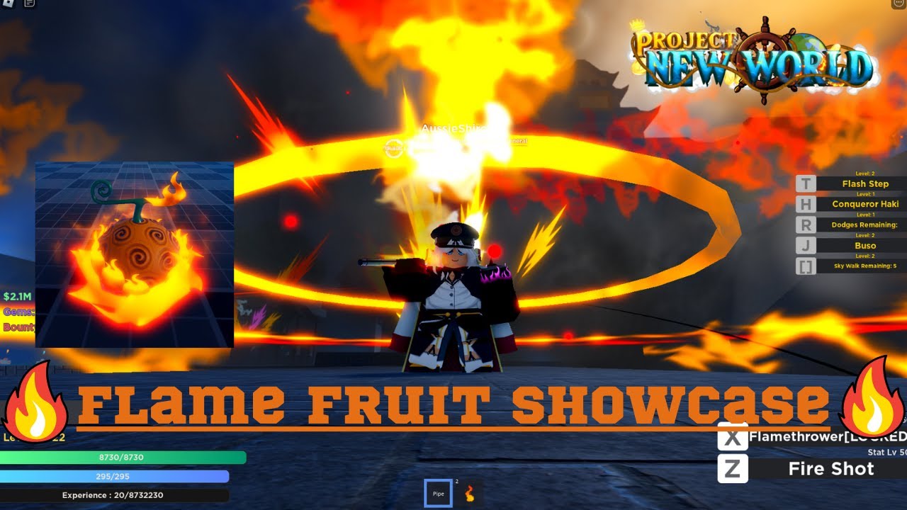 NEW UPDATE [🔥FLAME FRUIT] Project New World ROBLOX, ALL CODES