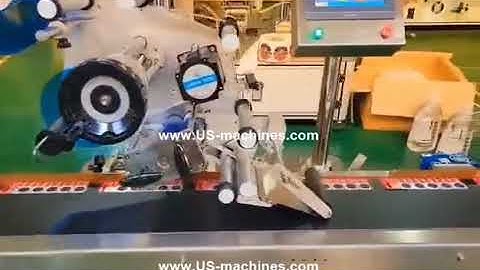 Unfold carton box case small box paging feeding labeling machine labeling system