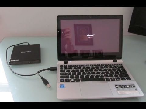 Acer Aspire V11: How to enable USB boot (and run Ubuntu)