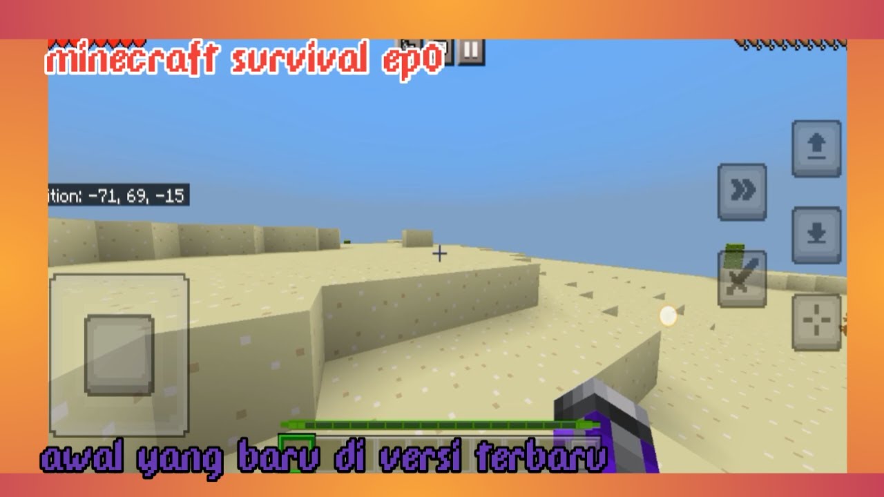awal yang baru di versi terbaru minecraft survival ep0 - YouTube