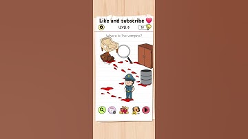 where is the vampire 🧛‍♀️ ? brain test level :- 9