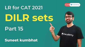 dilr sets for cat exam | S15 | Logical Reasoning for CAT 2021 | LRDI CAT lectures | Unacademy
