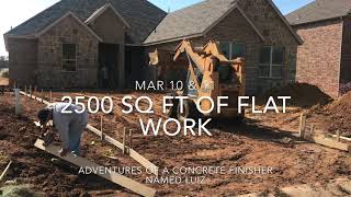 2500 sqft flatwork 3-10,11-2020