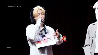 180816 스트레이키즈 Stray Kids 상암 팬싸 'M.i.a.' (한지성 Focus)