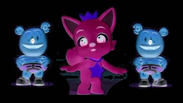 Pinkfong Intro with Gummy Bear Dance Collboration in Color Inverted Effects (MostViewedOnYoutube)