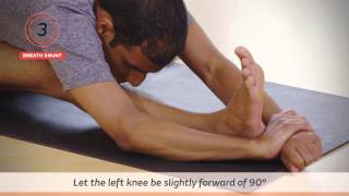 Head to Knee Forward Bend Pose B - Janu Sirasana