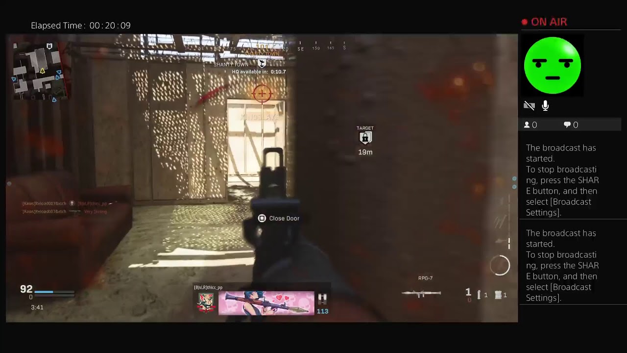 Kaws Cod Kaws X simba's Live Cod Warzone PS4 Broadcast - YouTube