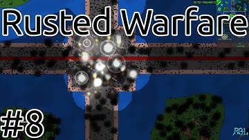 Rusted Warfare [NUKES ONLY] - 1v9 Impossible AI - Gameplay/Longplay | Indie RTS