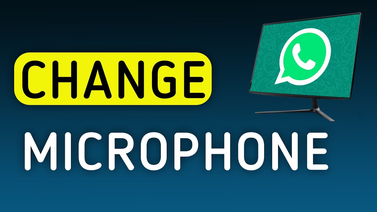 Как изменить настройки микрофона в приложении WhatsApp на ПК (новое обновление)